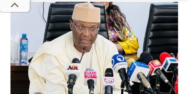 BREAKING: For transparency and accountability, INEC can handle local government elections, says Yakubu.