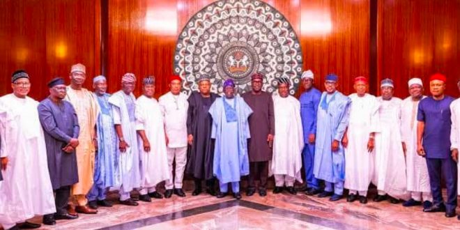 TINUBU COMMENDS NIGERIAN GOVERNORS FOR SUPPORTING TAX REFORM INITIATIVES, Says Onanuga